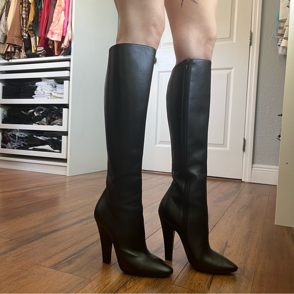 Saint Laurent Knee High Boots! Size 39.5